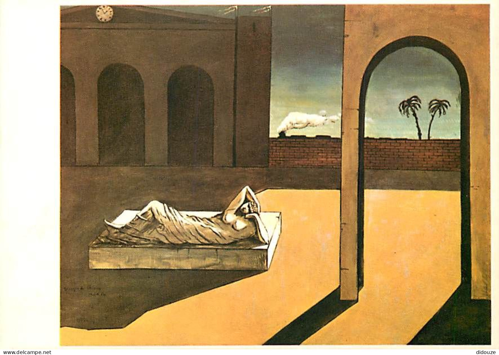 Art - Peinture - Giorgio De Chirico - La Récompense Du Devin. 1913 - CPM - Carte Neuve - Voir Scans Recto-Verso - Malerei & Gemälde