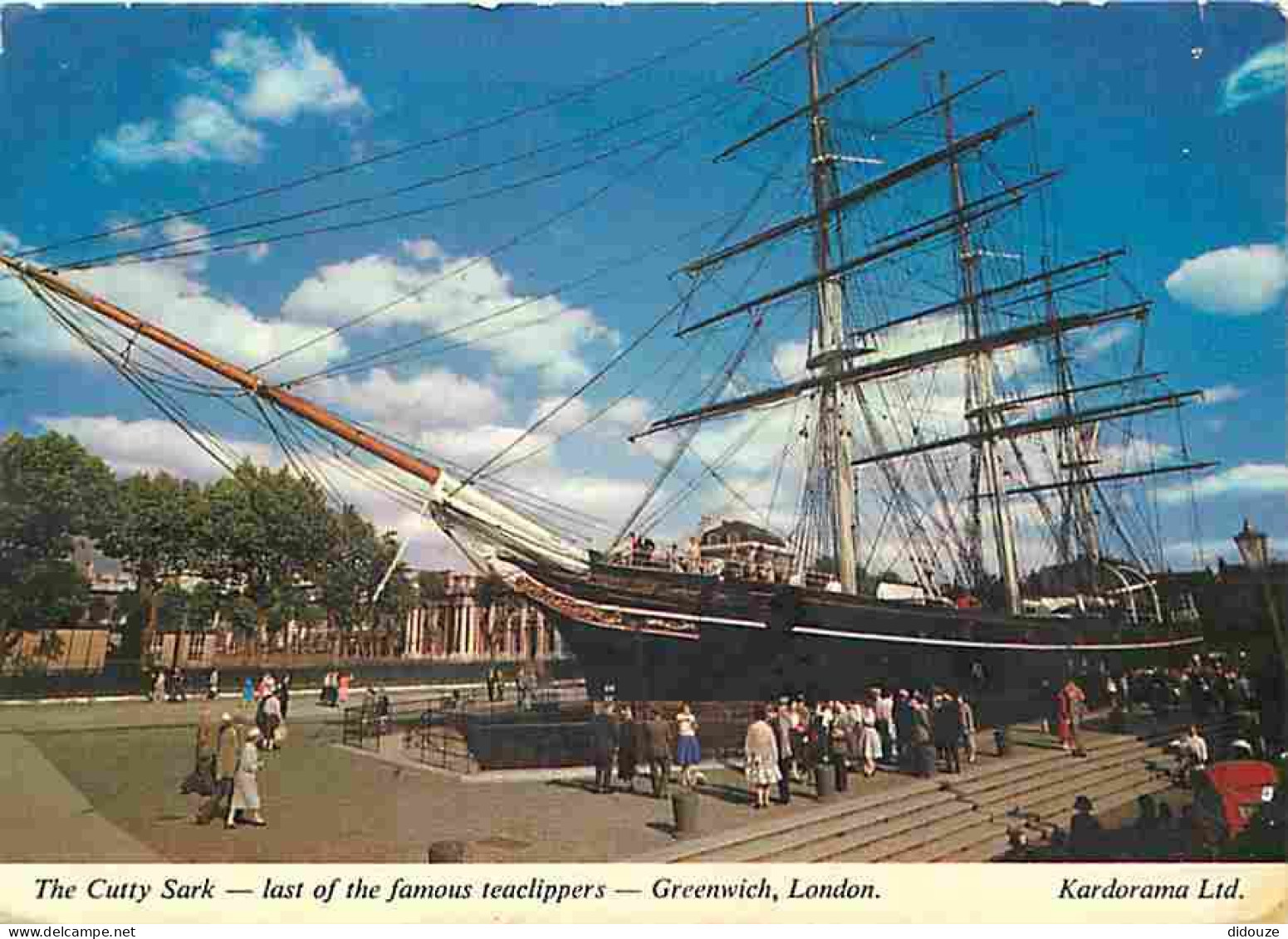 Bateaux - Voiliers - Royaume-Uni - London - Londres - The Cutty Sark - Last Of The Famous Teaclippers - CPM - UK - Voir  - Sailing Vessels