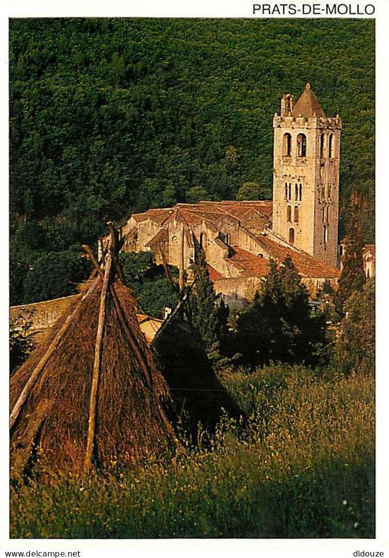 66 - Prats De Mollo - La Preste - L'église Sainte-Juste Et Sainte-Ruffine - CPM - Voir Scans Recto-Verso - Autres & Non Classés