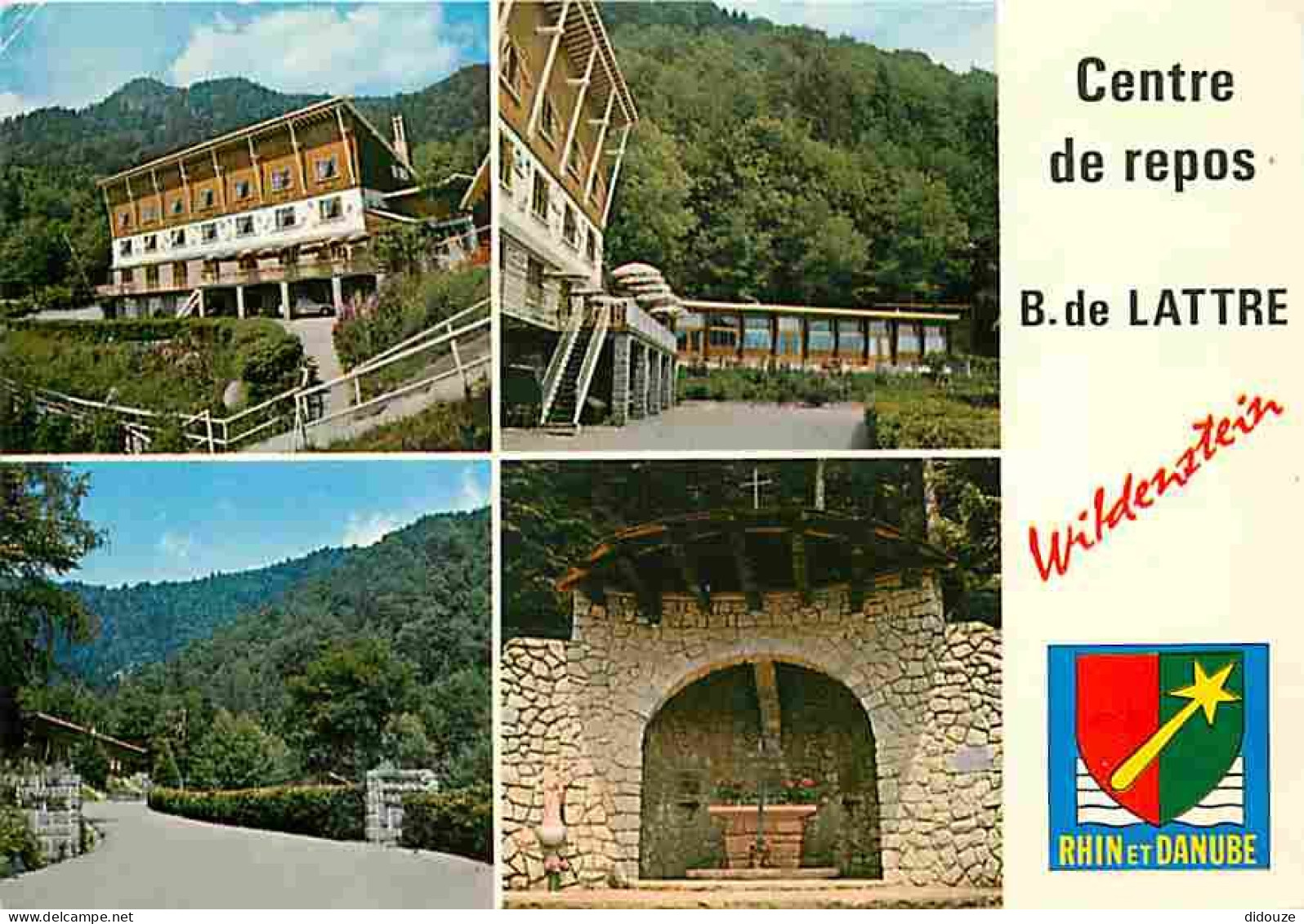 68 - Kruth-Wildenstein - Centre De Repos Et De Vacances Bernard De Lattre - Maison De Rhin Et Danube - CPM - Voir Scans  - Other & Unclassified