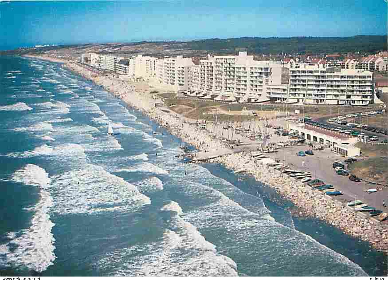 62 - Hardelot - Vue Générale Aérienne - La Plage - CPM - Voir Scans Recto-Verso - Other & Unclassified