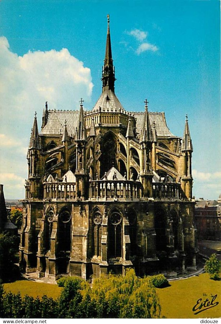 51 - Reims - Cathédrale Notre Dame - Le Chevet - CPM - Carte Neuve - Voir Scans Recto-Verso - Reims