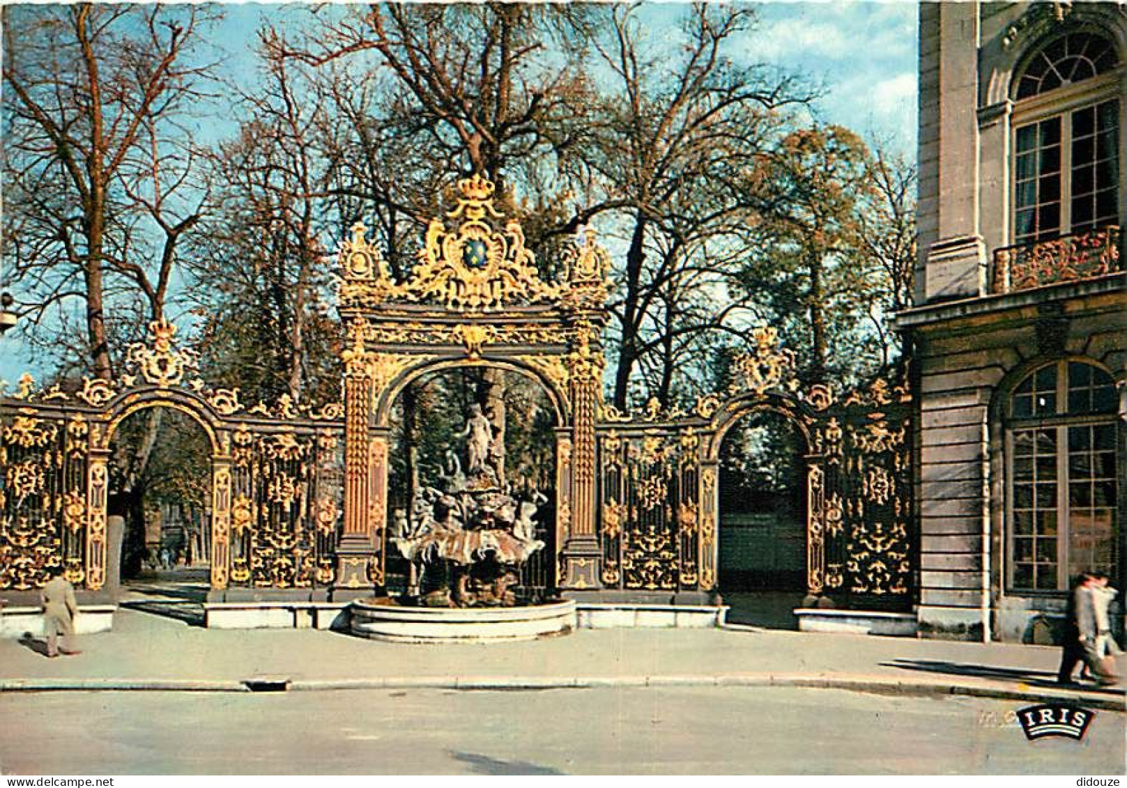 54 - Nancy - La Place Stanislas - Grilles En Fer Forgé De Jean Lamour - La Fontaine D'Amphitrite - Carte Neuve - CPM - V - Nancy