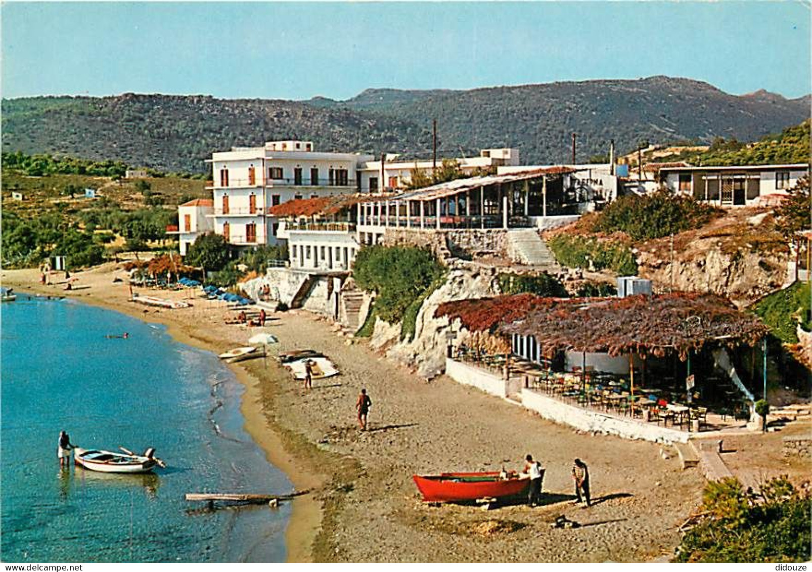 Grèce - Aegina - Egine - La Plage - Carte Neuve - CPM - Voir Scans Recto-Verso - Grèce