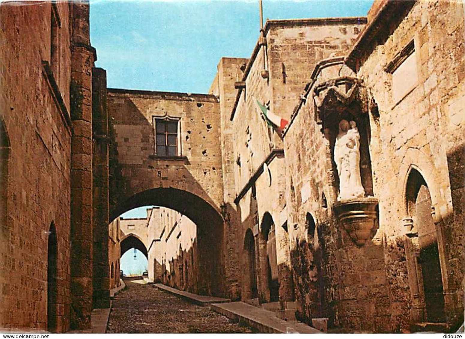 Grèce - Ile De Rhodes - Rodos - Rhodes - La Rue Des Chevaliers - Carte Neuve - CPM - Voir Scans Recto-Verso - Grèce