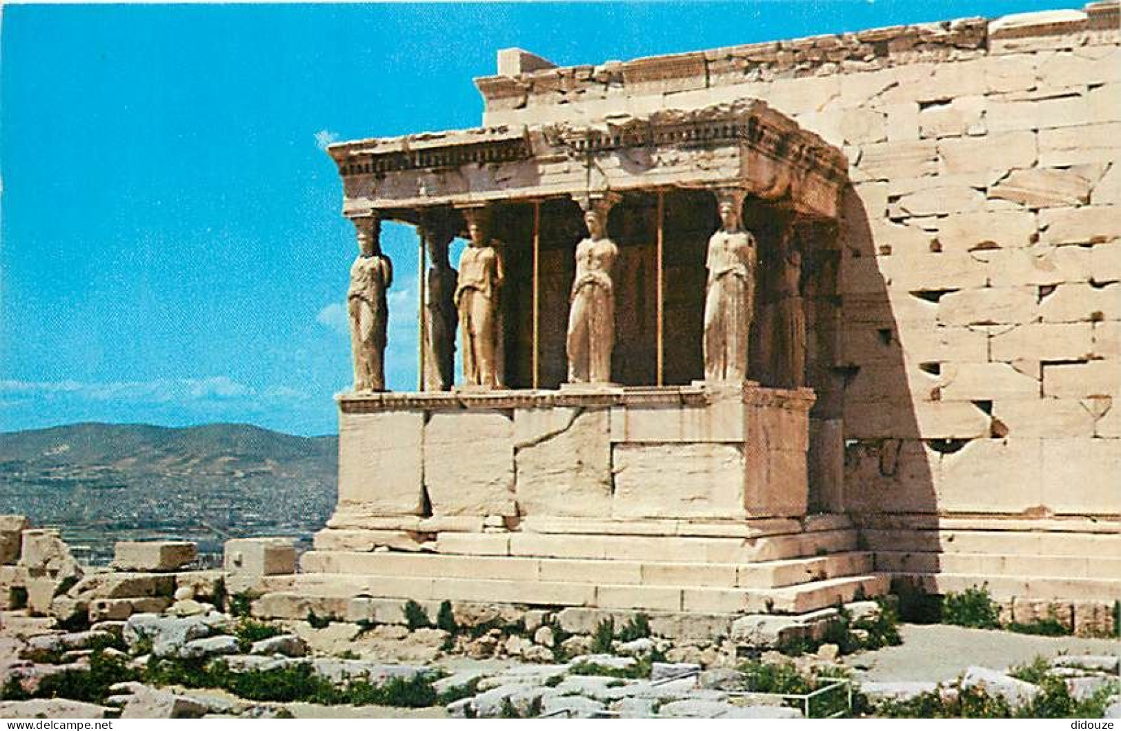 Grèce - Athènes - Athína - L'Acropole - Le Portique Des Caryatides - Carte Neuve - CPM - Voir Scans Recto-Verso - Grèce