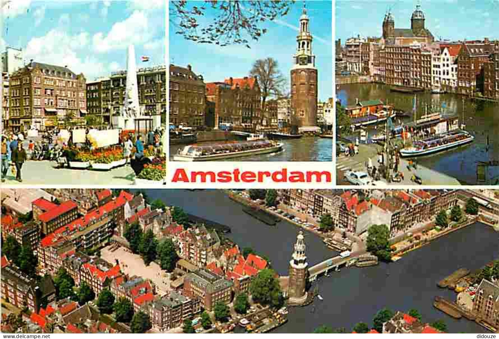 Pays Bas - Amsterdam - Multivues - CPM - Voir Scans Recto-Verso - Amsterdam