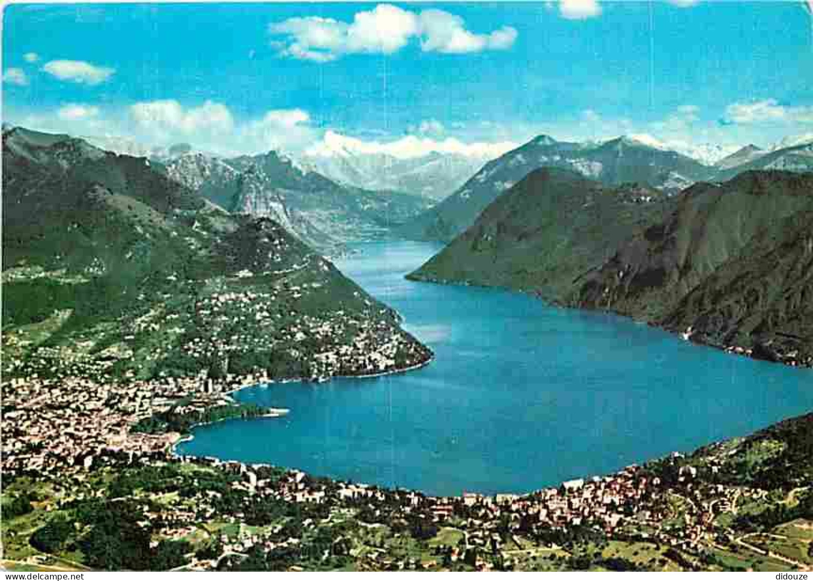 Suisse - Lugano - Vue Aérienne - CPM - Voir Scans Recto-Verso - Andere & Zonder Classificatie