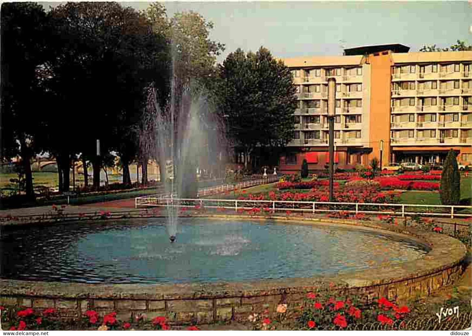 40 - Dax - Jardin De La Potinière Et L'Hotel Miradour - CPM - Voir Scans Recto-Verso - Dax