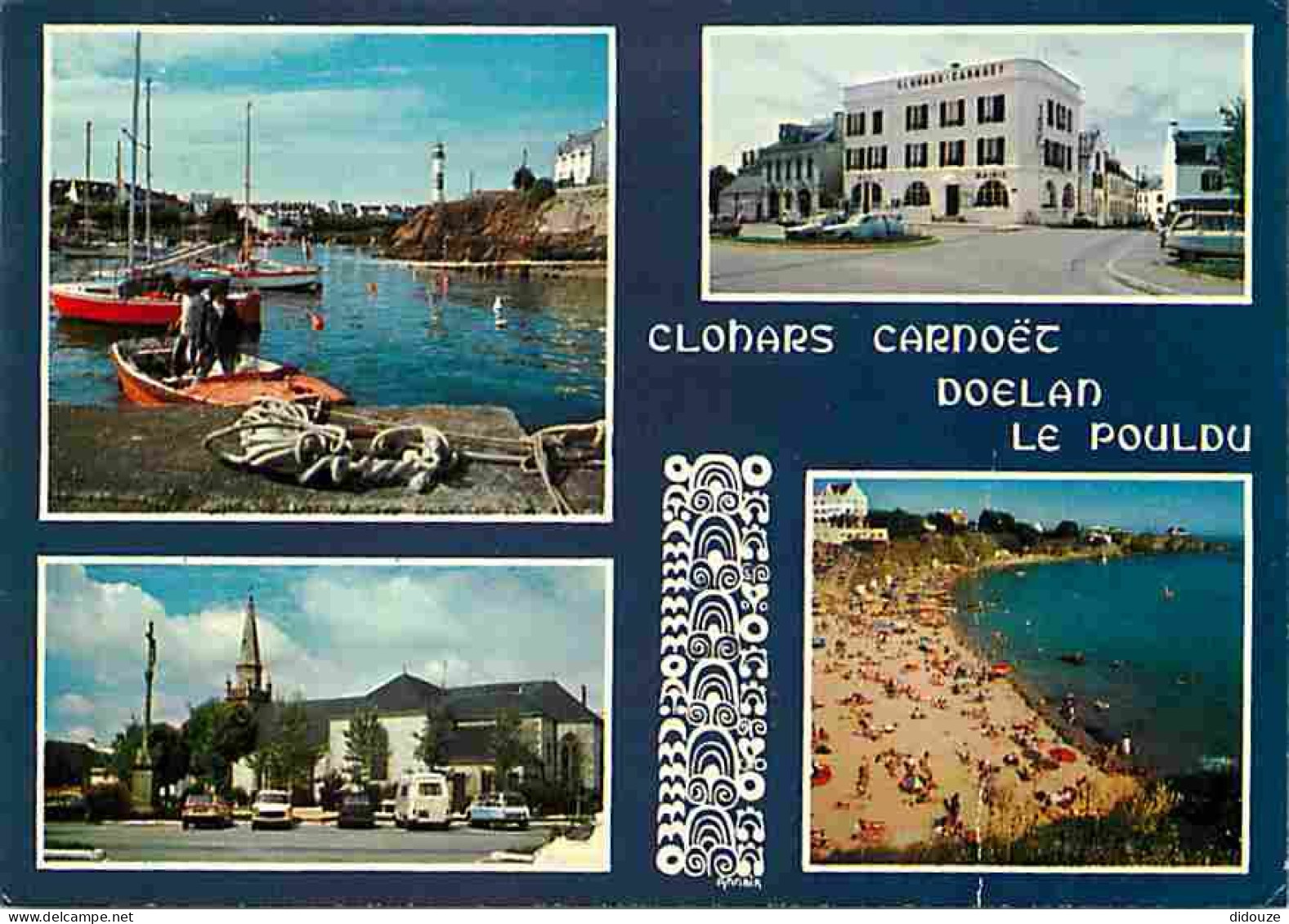 29 - Clohars-Carnoet - Doelan - Le Pouldu - Multivues - Automobiles - Voir Scans Recto Verso  - Clohars-Carnoët