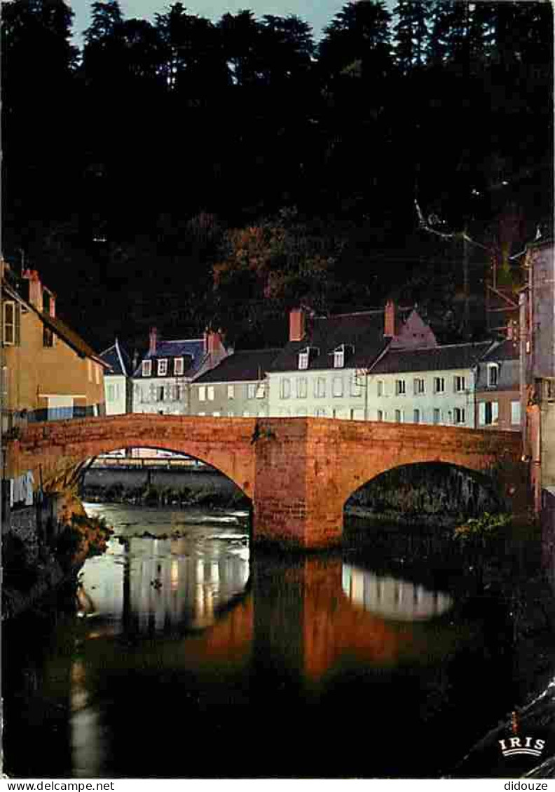 23 - Aubusson - Le Pont De La Terrade Sur La Creuse - Vue De Nuit - CPM - Voir Scans Recto-Verso - Aubusson