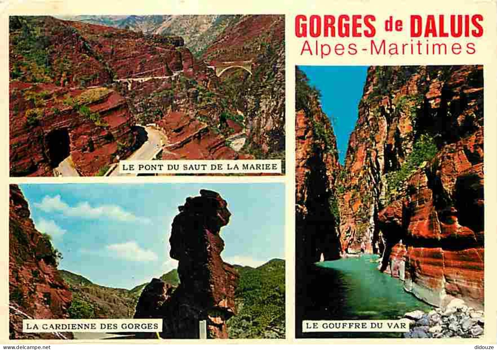 06 - Les Gorges De Daluis - Multivues - CPM - Voir Scans Recto-Verso - Autres & Non Classés