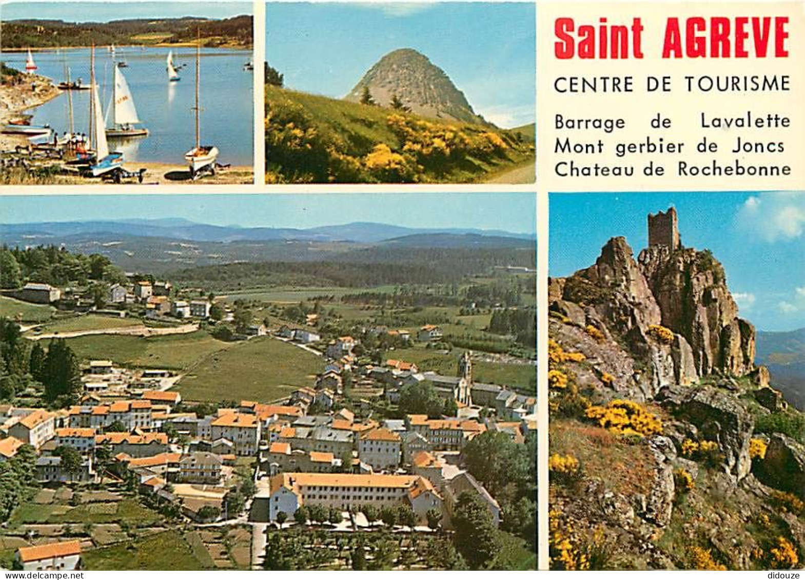 07 - Saint Agrève - Multivues - CPM - Voir Scans Recto-Verso - Saint Agrève