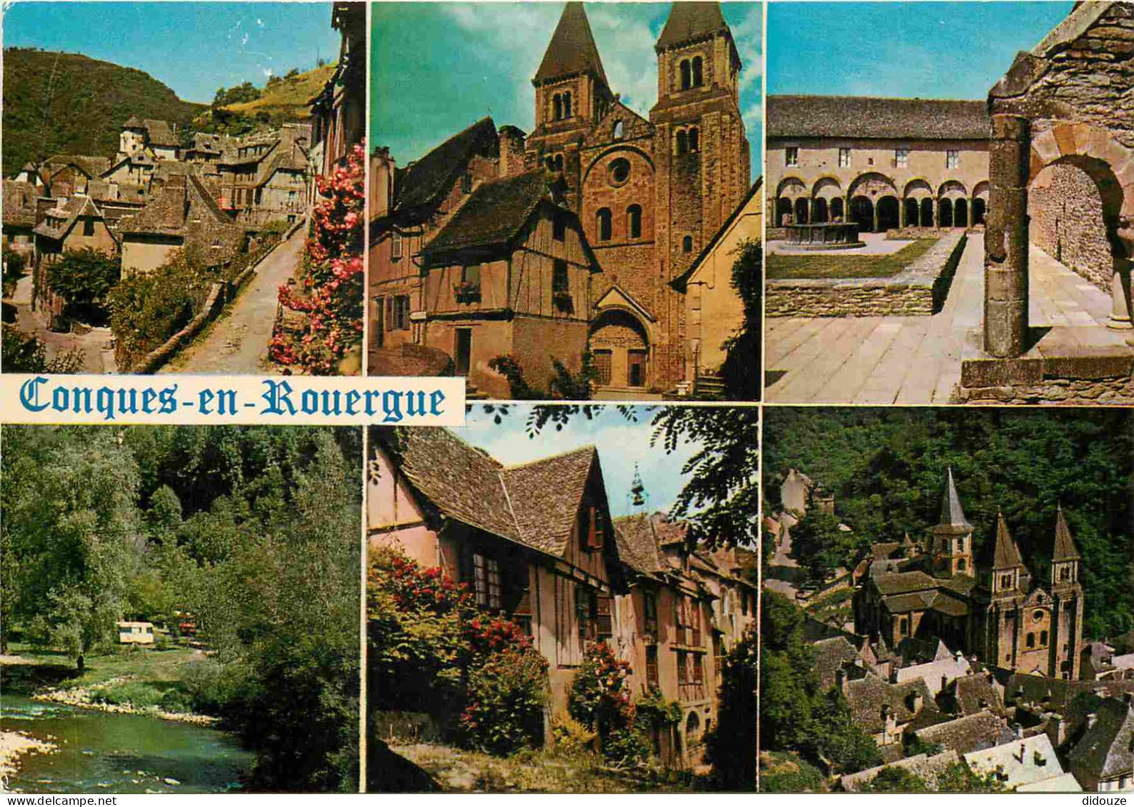 12 - Conques En Rouergue - Multivues - CPM - Voir Scans Recto-Verso - Andere & Zonder Classificatie