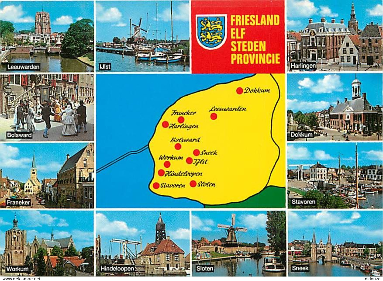 Pays-Bas - Nederland - Friesland - Multivues - CPM - Voir Scans Recto-Verso - Sonstige & Ohne Zuordnung