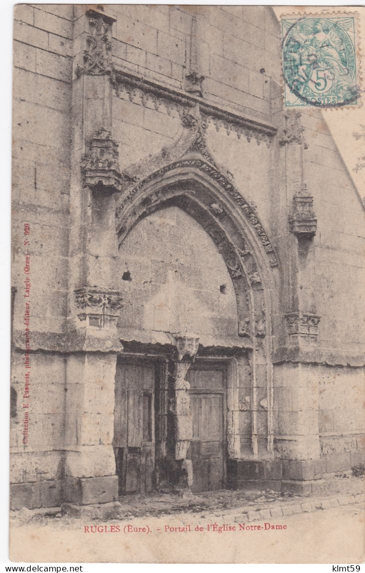 Rugles - Portail De L'Eglise Notre-Dame - Other & Unclassified