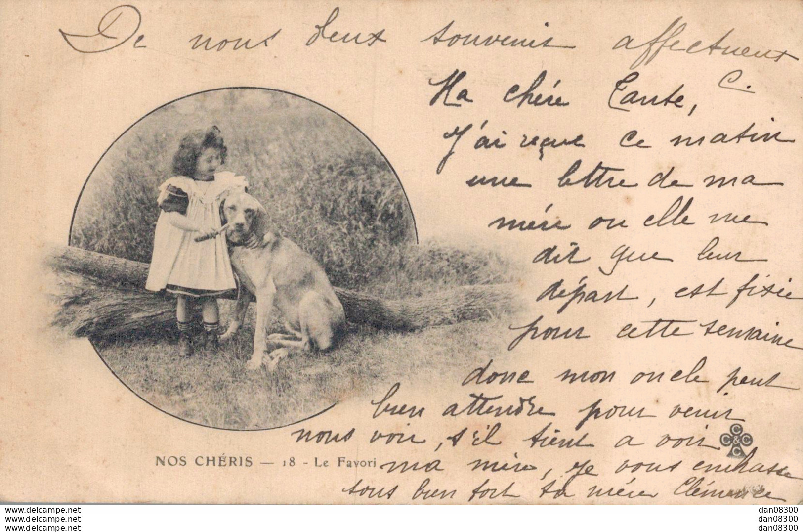 NOS CHERIS LE FAVORI UNE FILLETTE AVEC UN CHIEN - Cani