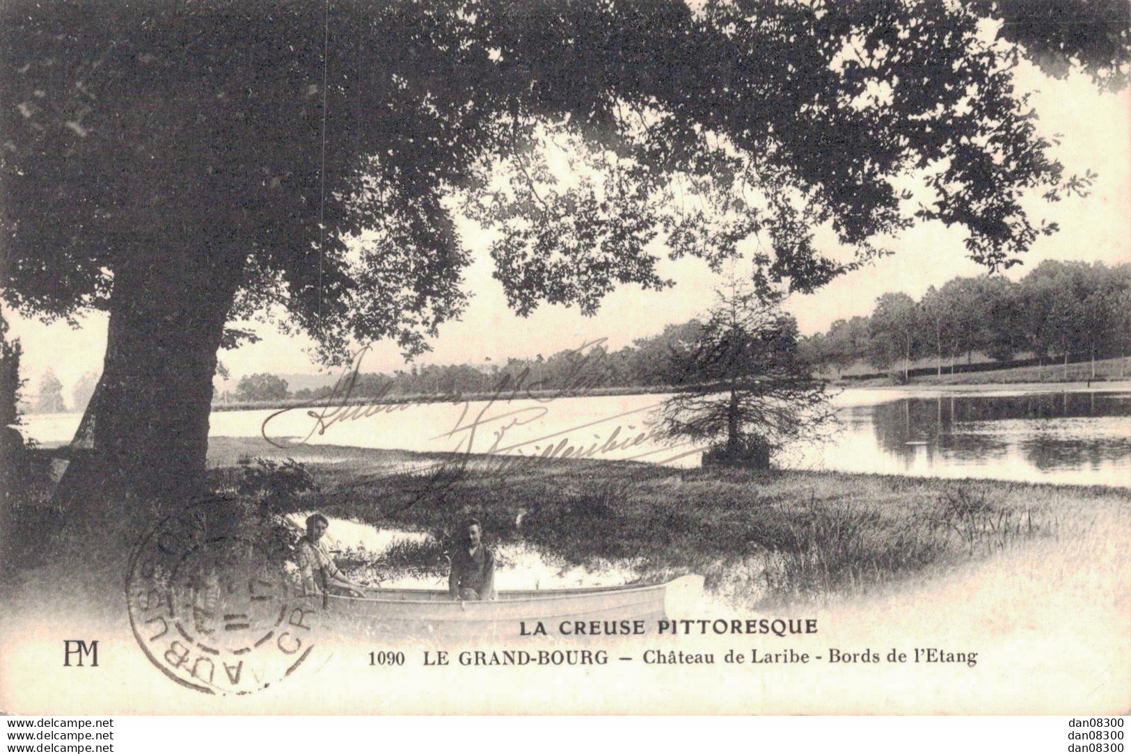 23 LE GRAND BOURG CHATEAU DE LARIBE BORDS DE L'ETANG - Autres & Non Classés