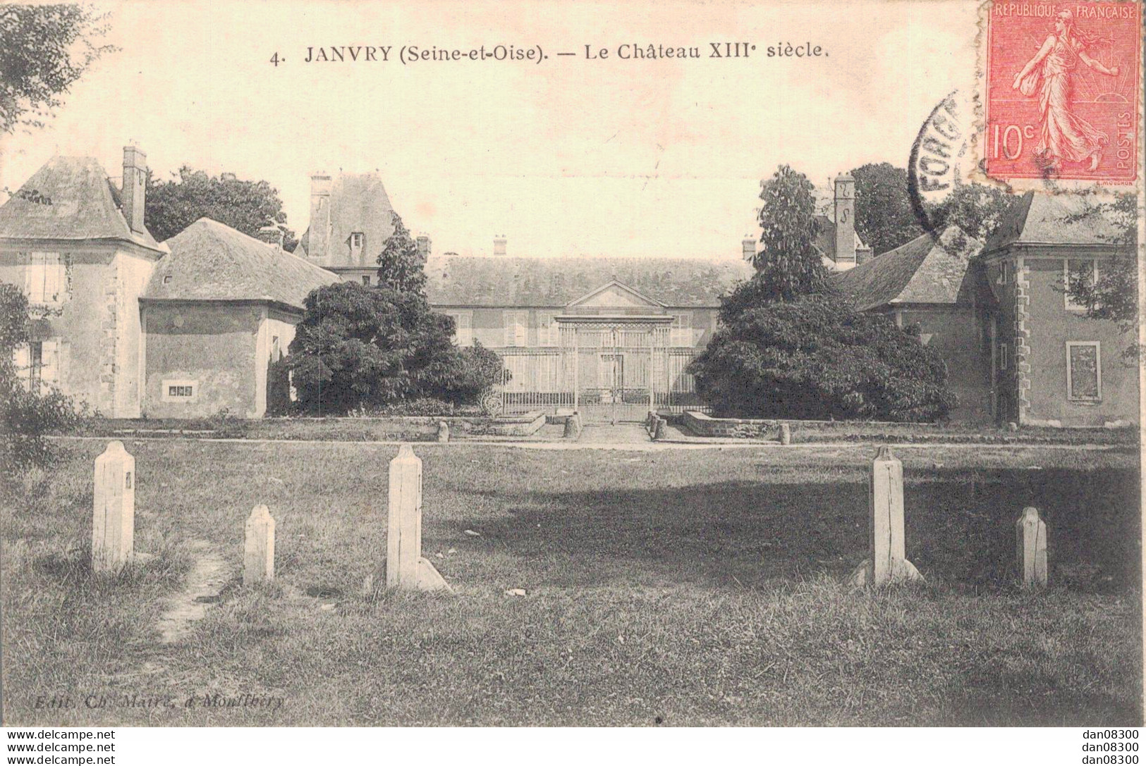 91 JANVRY LE CHATEAU XIII Eme SIECLE - Andere & Zonder Classificatie