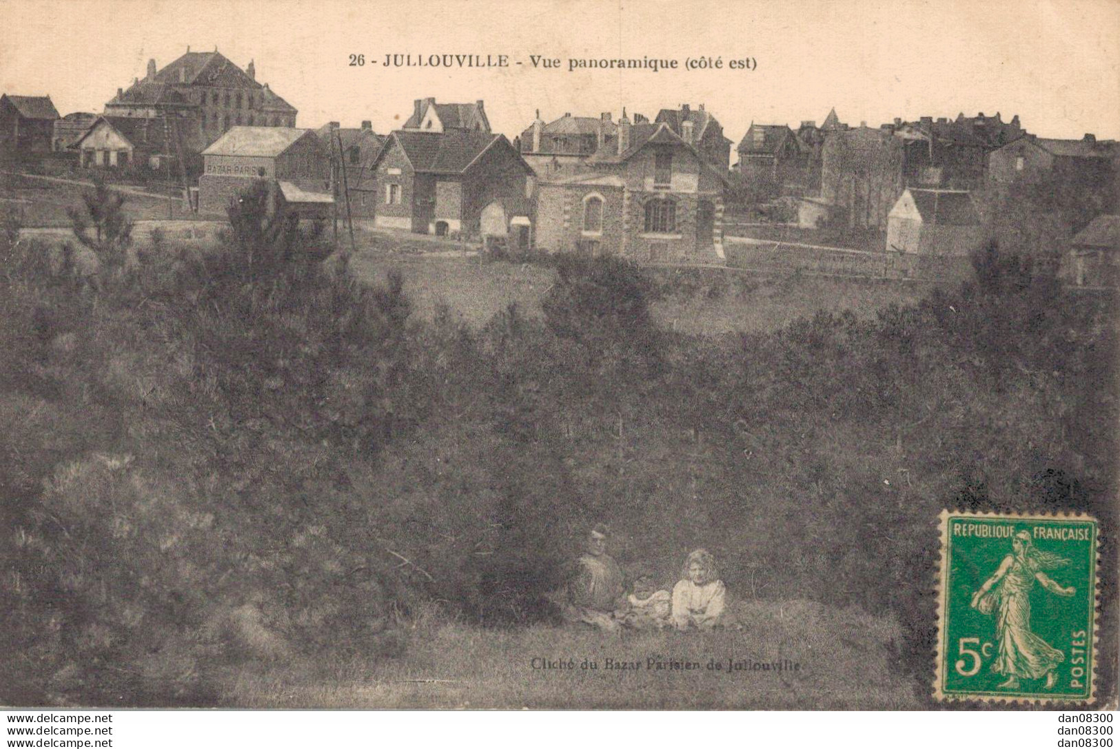 50 JULLOUVILLE VUE PANORAMIQUE COTE EST - Sonstige & Ohne Zuordnung