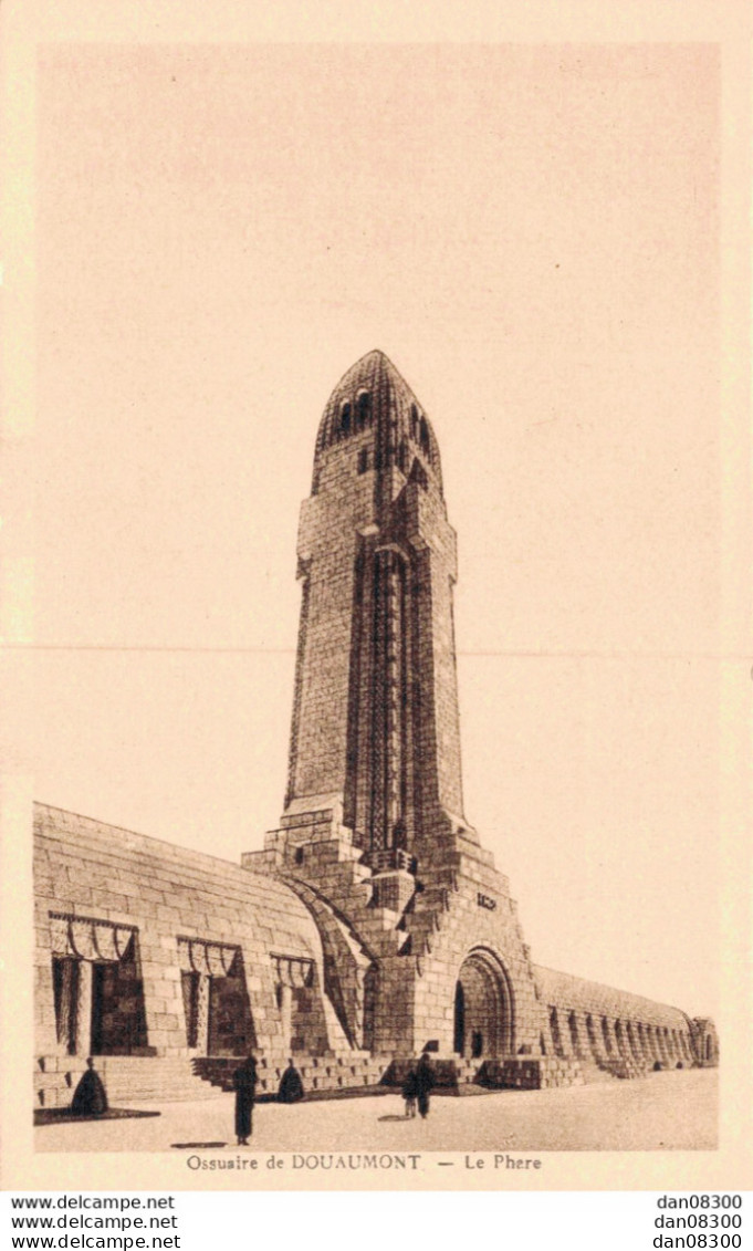 55 OSSUAIRE DE DOUAUMONT LE PHARE - War Memorials