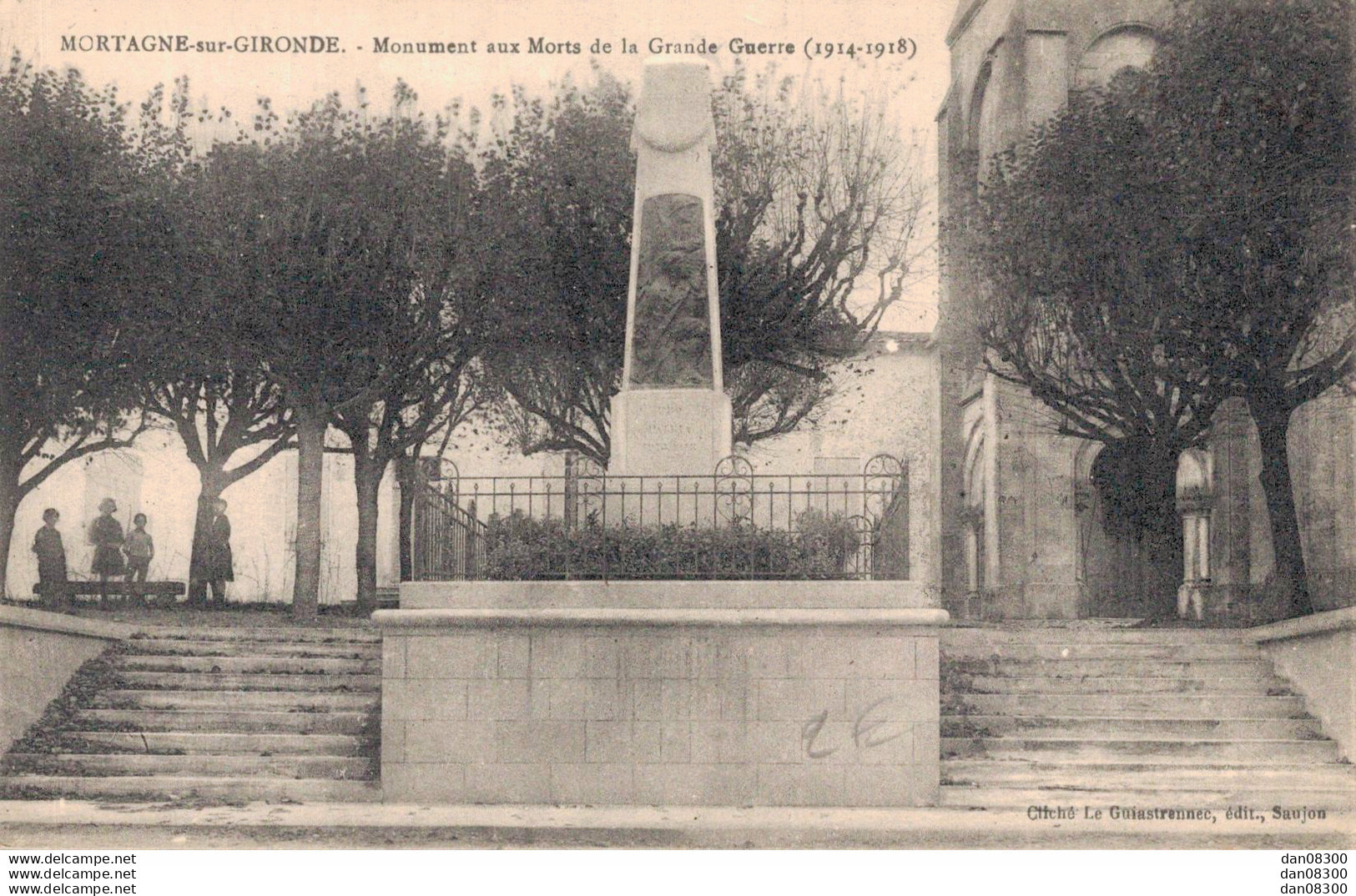 33 MORTAGNE SUR GIRONDE MONUMENT AUX MORTS DE LA GRANDE GUERRE - Monuments Aux Morts