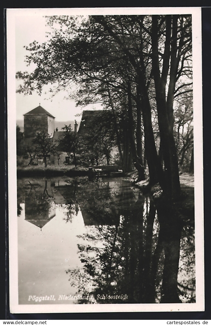 AK Pöggstall, Niederdonau, Schlossteich  - Other & Unclassified