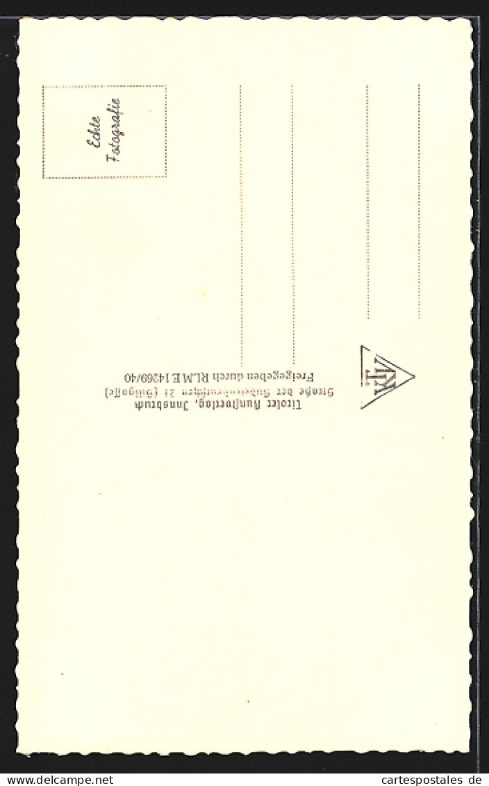 AK Lanersbach, Ortsansicht Mit Kirche Und Gefrorener Wand  - Other & Unclassified