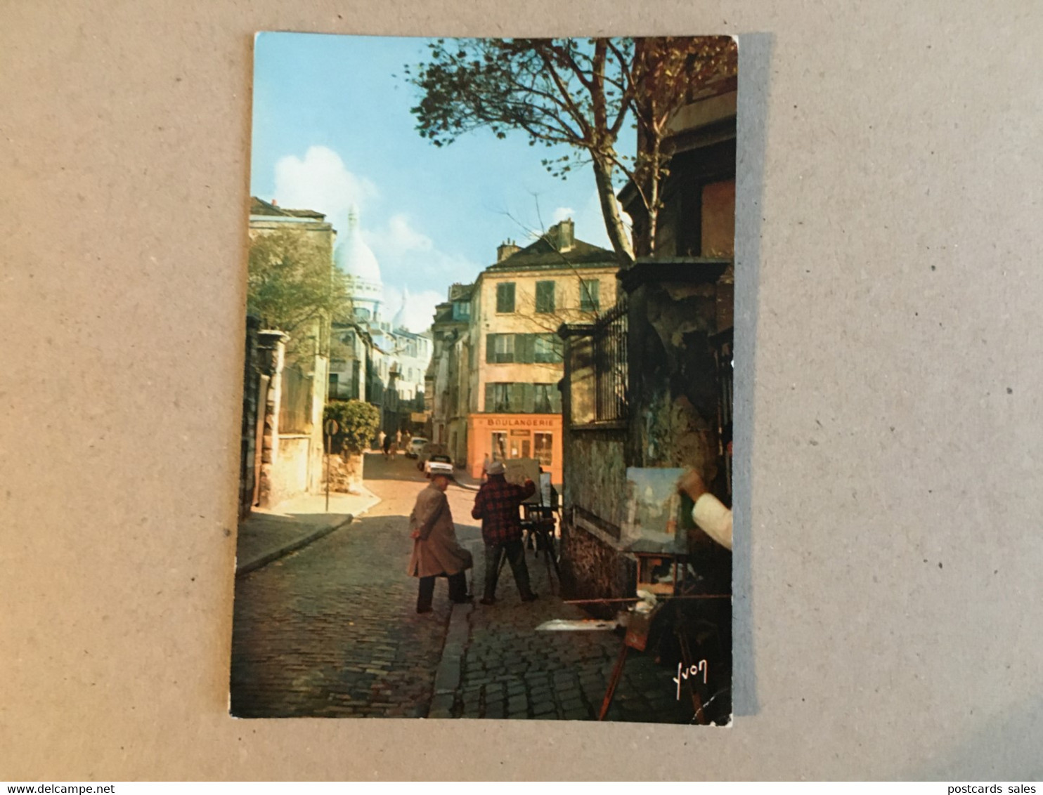 Paris Montmartre Rue Norvins Maler Malen Auf Der Staffelei Painters Painting On The Easel Peintres Peignant - Sonstige & Ohne Zuordnung