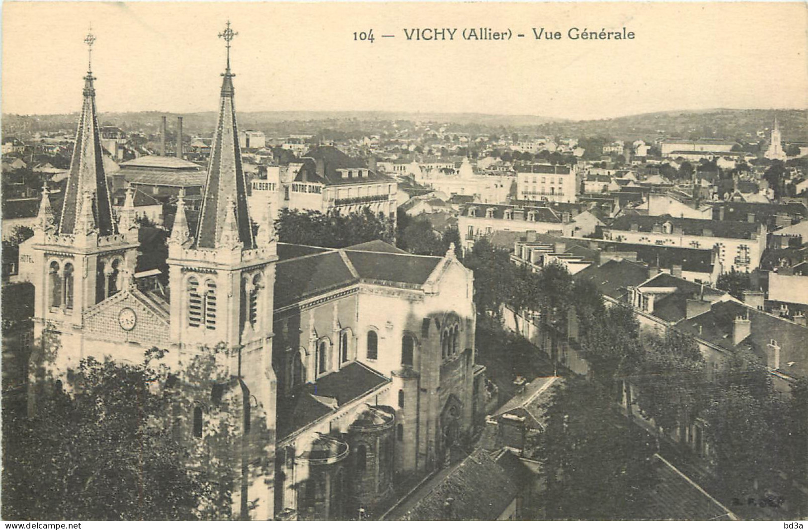 03 - VICHY VUE GENERALE - Vichy