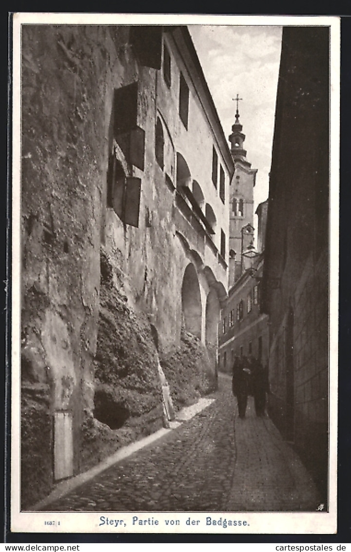 AK Steyr, Partie Von Der Badgasse  - Sonstige & Ohne Zuordnung