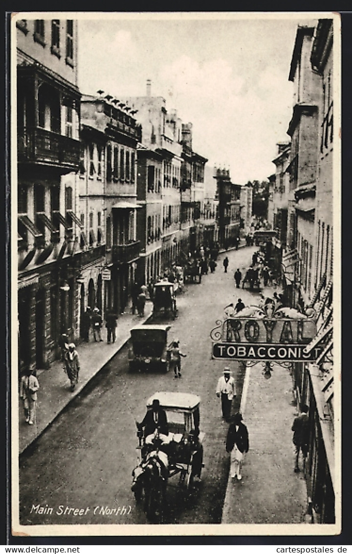 Postal Gibraltar, Main Street (North)  - Gibilterra