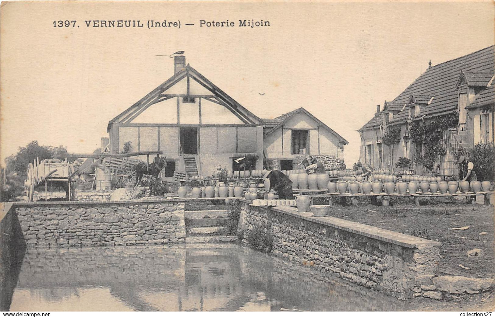 36-VERNEUIL- POTERIE MIJOIN - Altri & Non Classificati