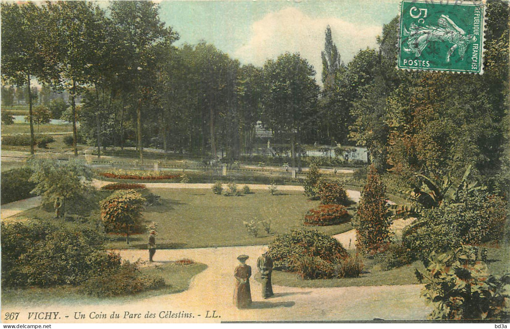 03 - VICHY  UN COIN DU PARC DES CELESTINS - Vichy