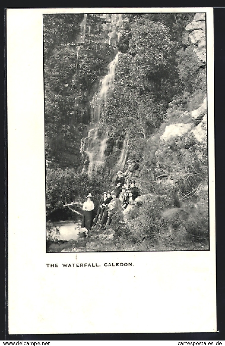 CPA Caledon, The Waterfall  - Afrique Du Sud