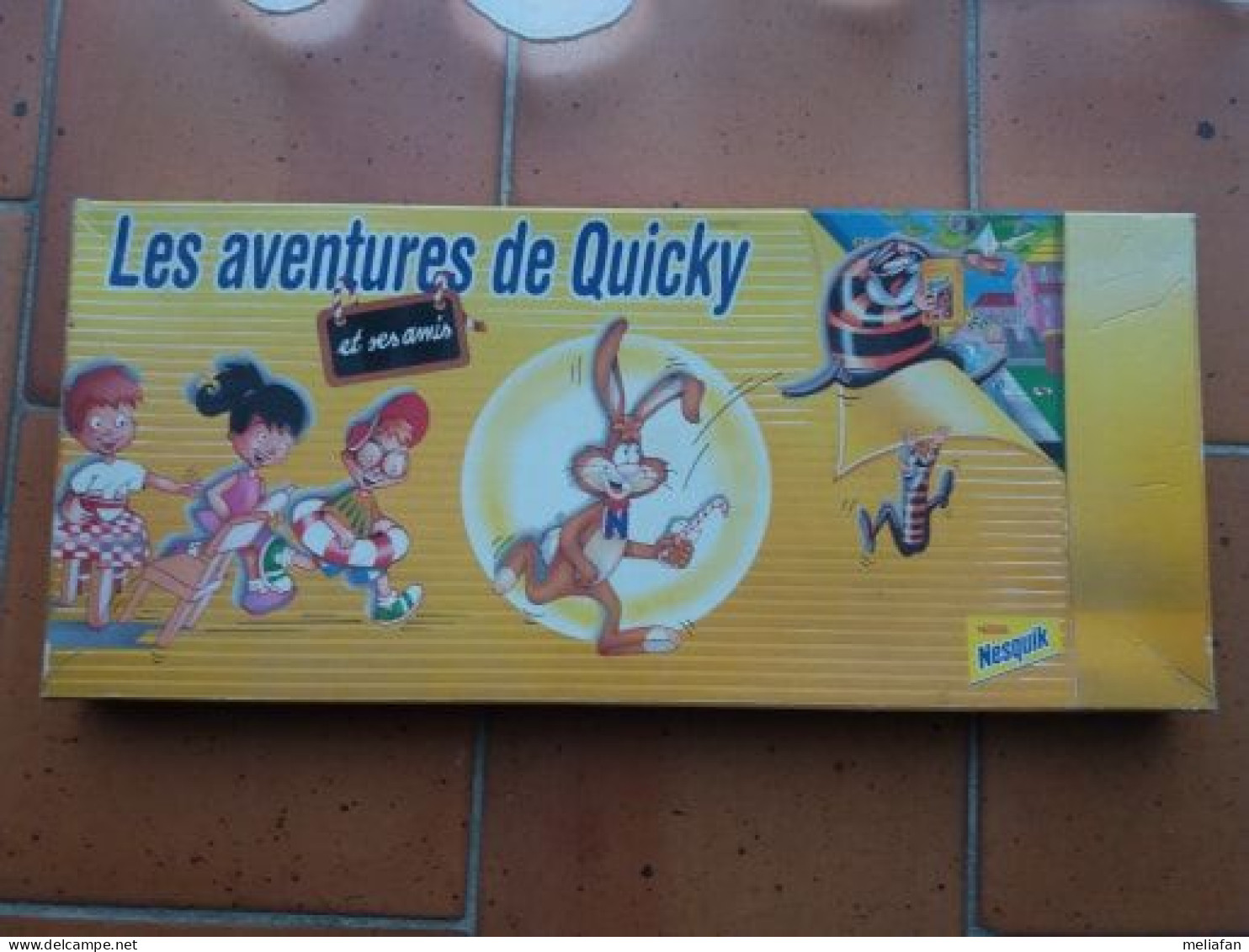 BK36 - JEU LES AVENTURES DE QUICKY - NESQUIK - Other & Unclassified