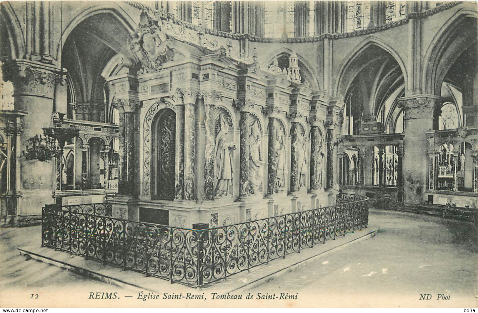 51 - REIMS - EGLISE SAINT REMY - TOMBEAU - Reims