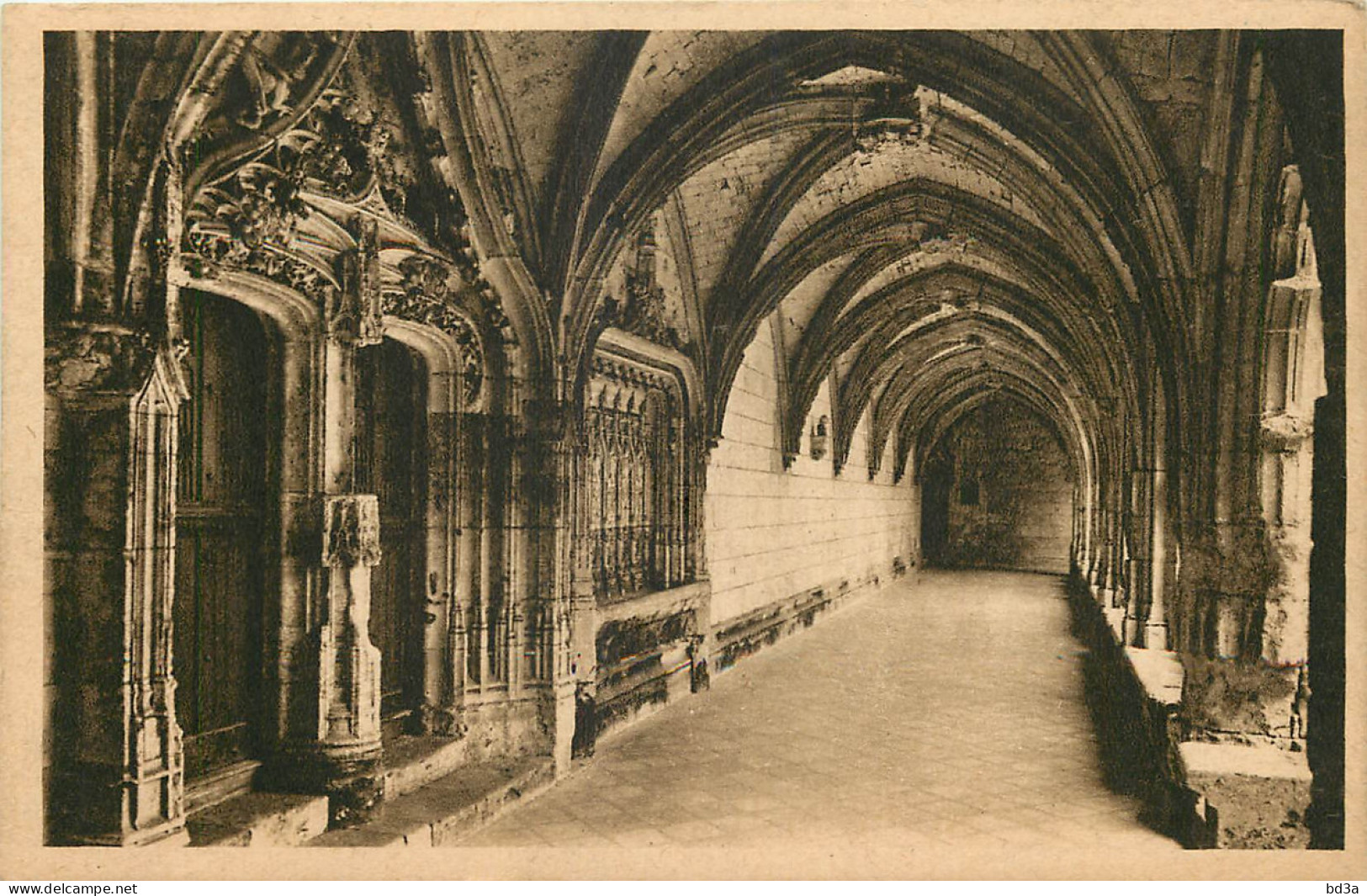  76 - ABBAYE DE SAINT WANDRILLE - LE CLOITRE - Saint-Wandrille-Rançon