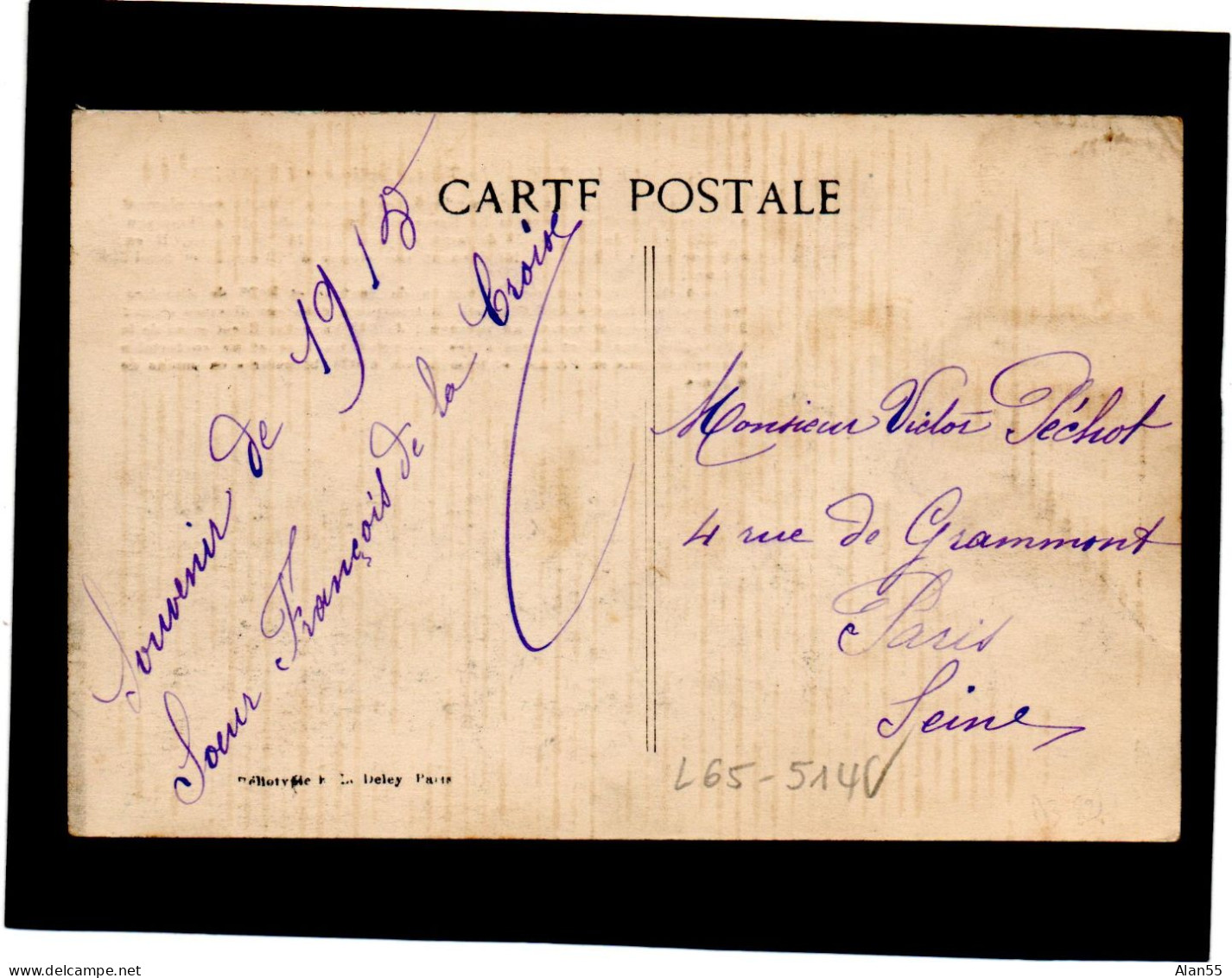 BELGIQUE.1915, OBLITERATION « LE HAVRE-SPECIAL... » S/ T.P. 20F ALBERT 1ER, - Prisoners