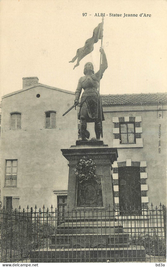 JEANNE D'ARC - ALBI  - Personnages Historiques