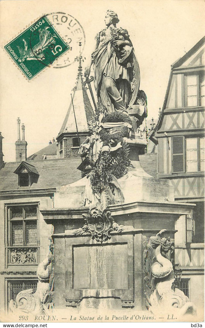 JEANNE D'ARC - ROUEN - Historische Figuren