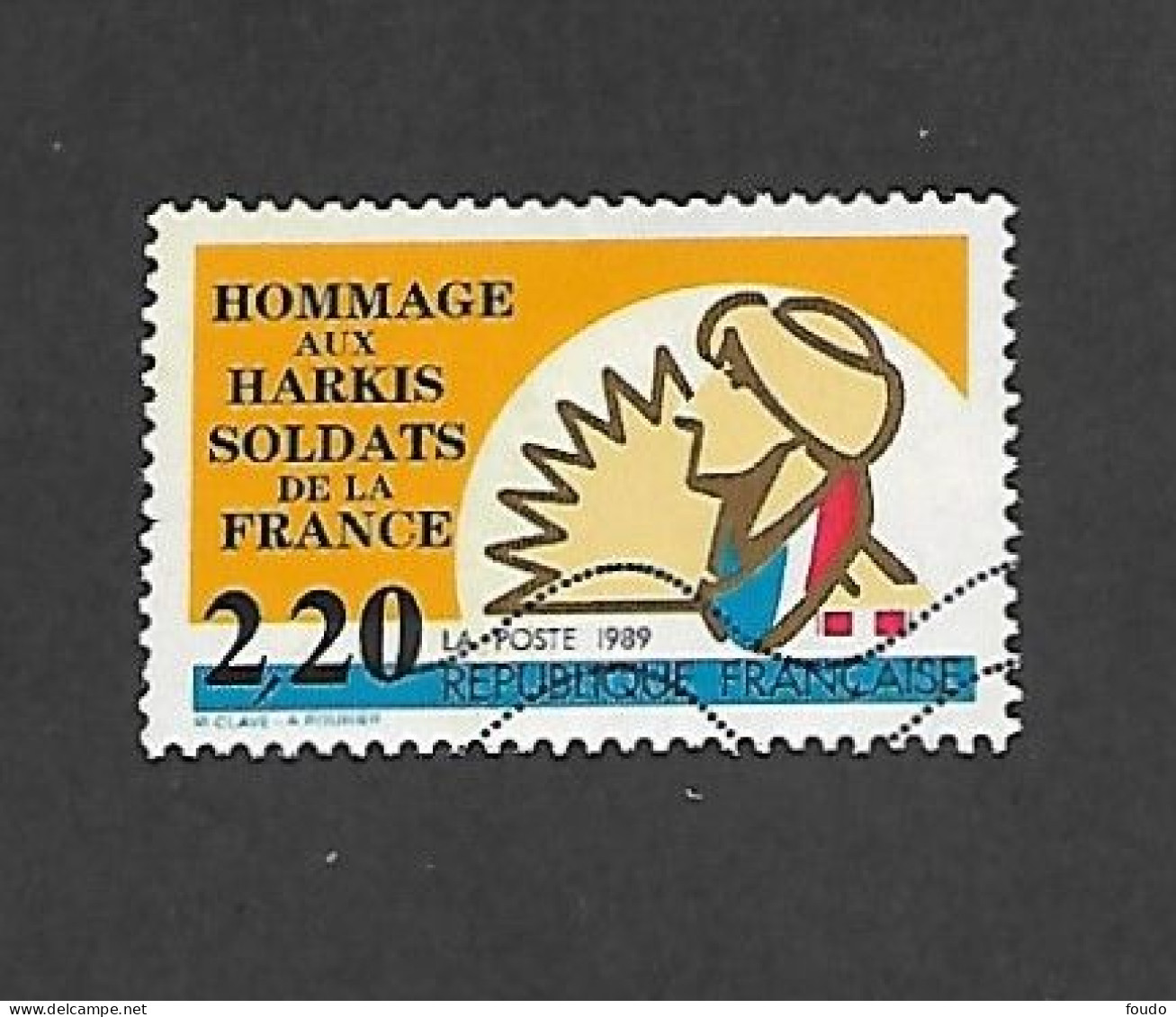 FRANCE 1989 -   N°YT 2613 - Used Stamps