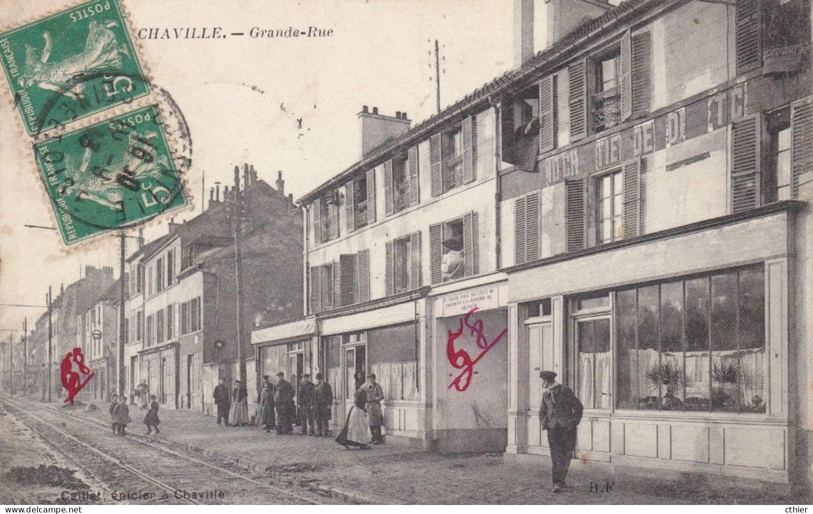 CPA CHAVILLE  92 - Grande Rue - Chaville