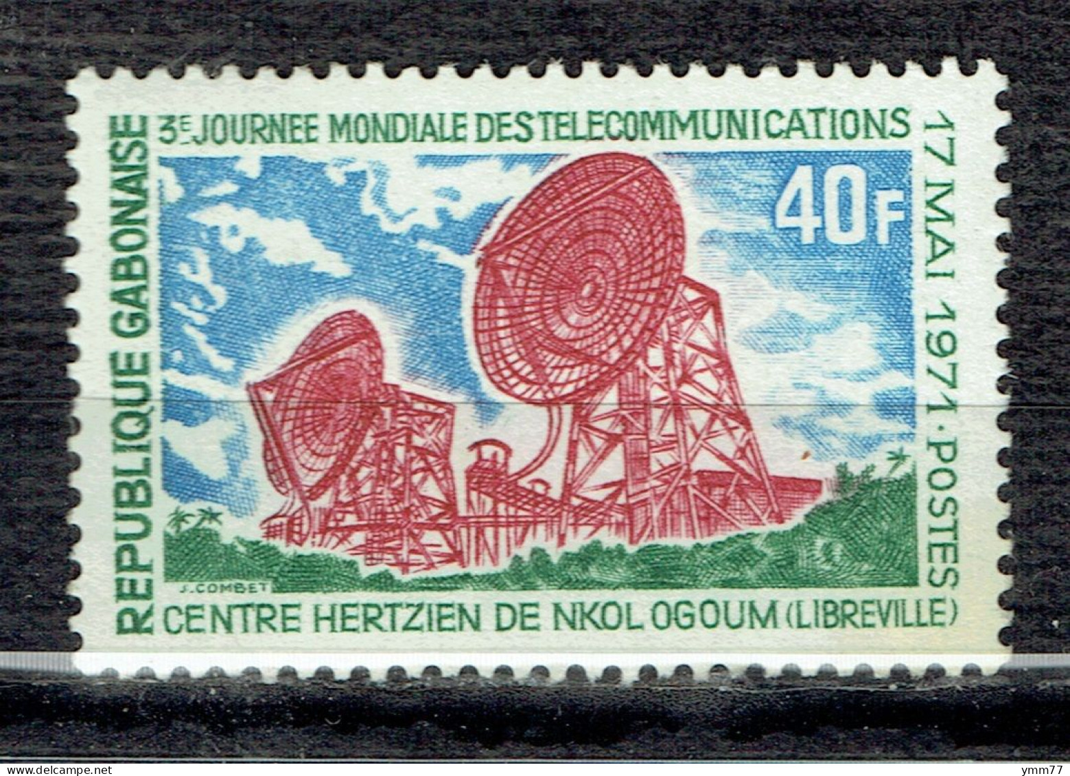 3ème Journée Mondiale Des Télécommunications - Gabun (1960-...)