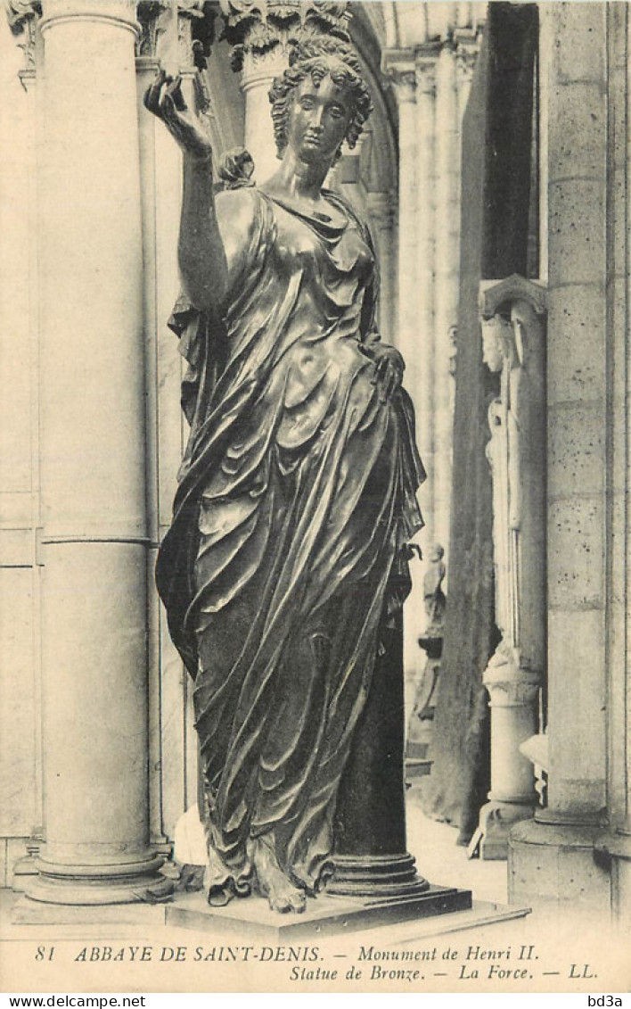 93 - ABBAYE DE SAINT DENIS Monument Henri II - Saint Denis