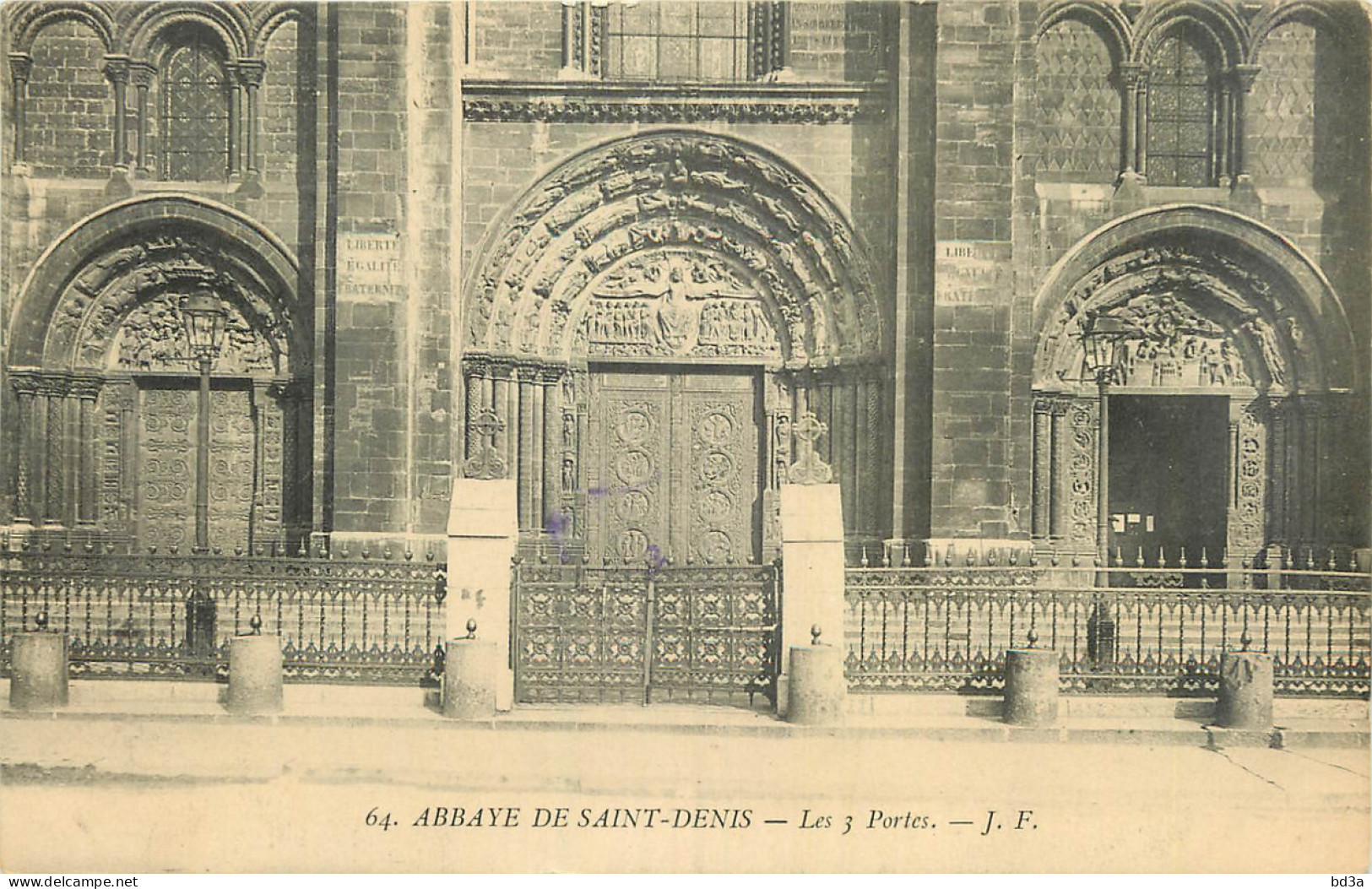 93 - ABBAYE DE SAINT DENIS LES 3 PORTES - Saint Denis