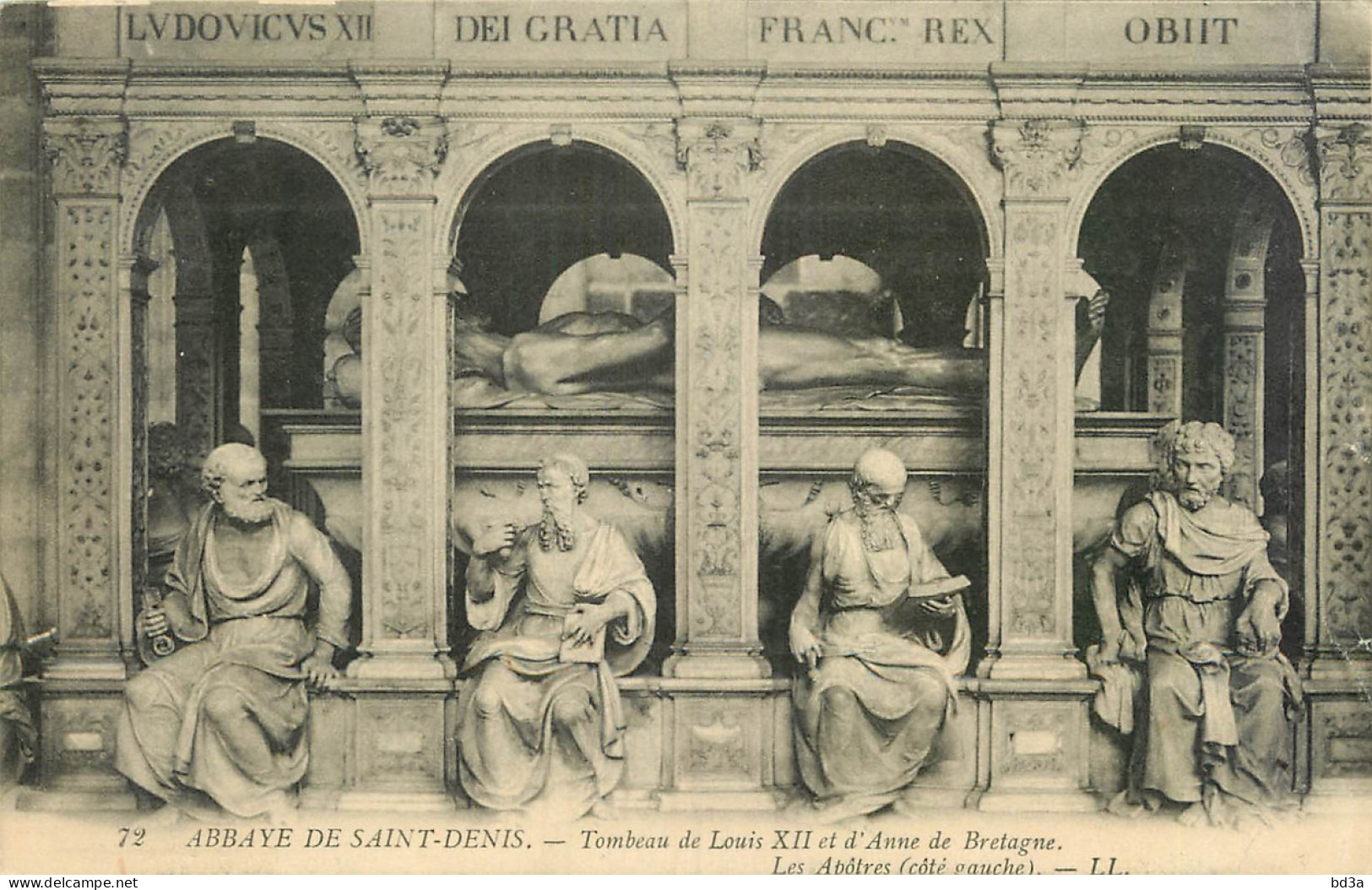 93 - ABBAYE DE SAINT DENIS TOMBEAU LOUIS XII - Saint Denis