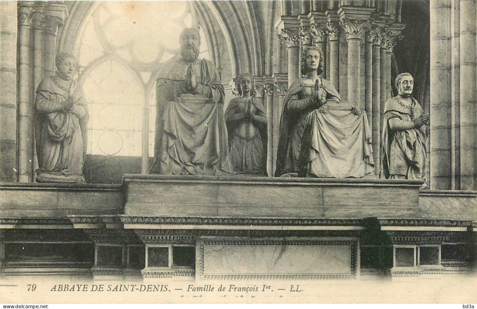 93 - ABBAYE DE SAINT DENIS FAMILLE FRANCOIS 1er - Saint Denis