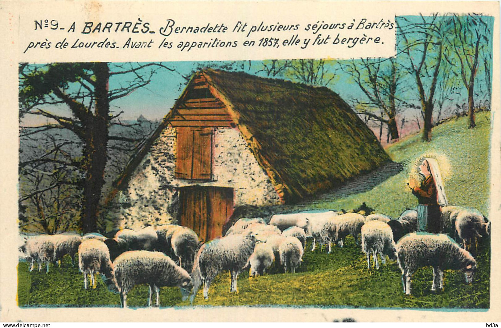 65 - LOURDES N°9 A BARTRES - Lourdes