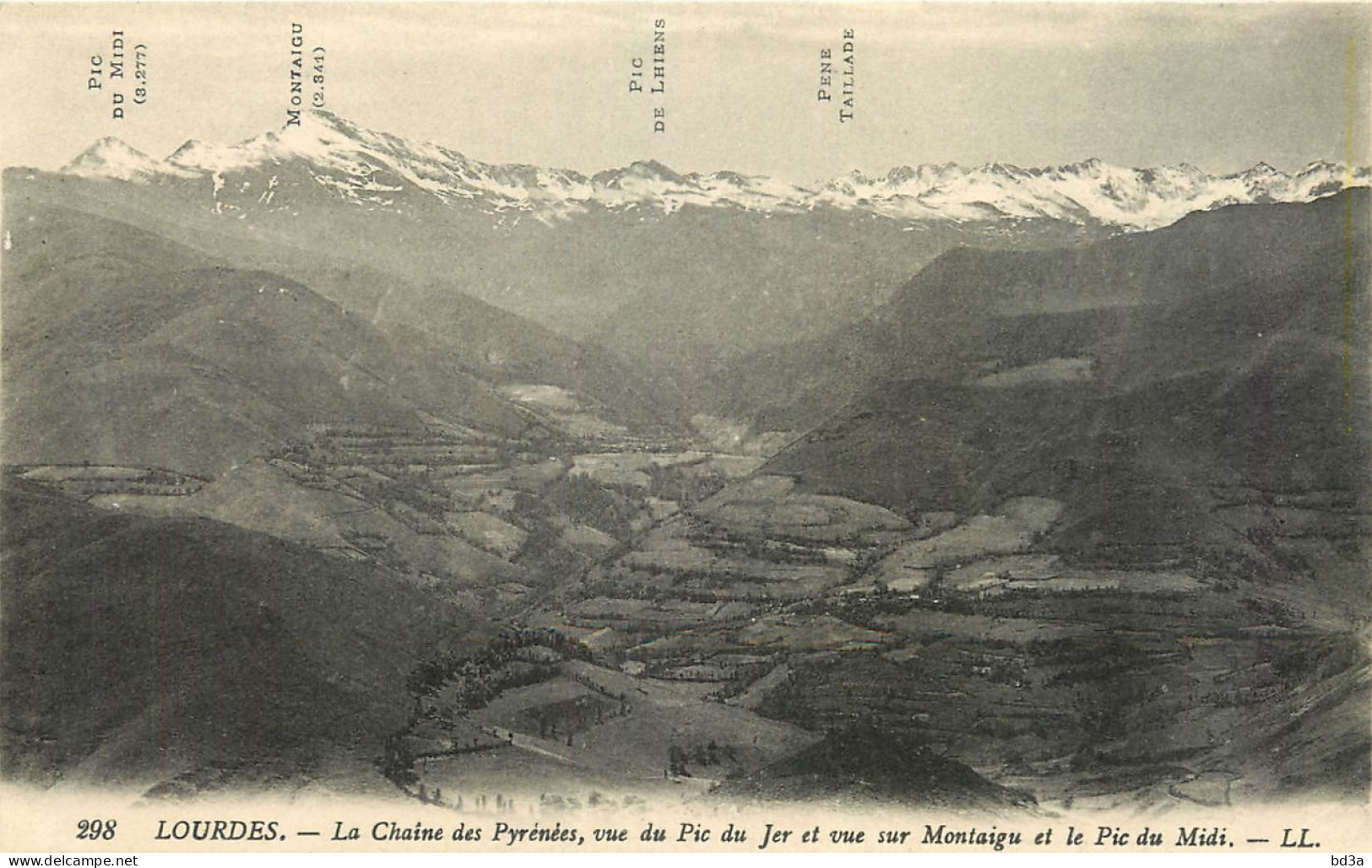 65 - LOURDES CHAINE DES PYRENEES - Lourdes